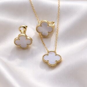 White Clover Jewelry Set Alhambra Inspired
